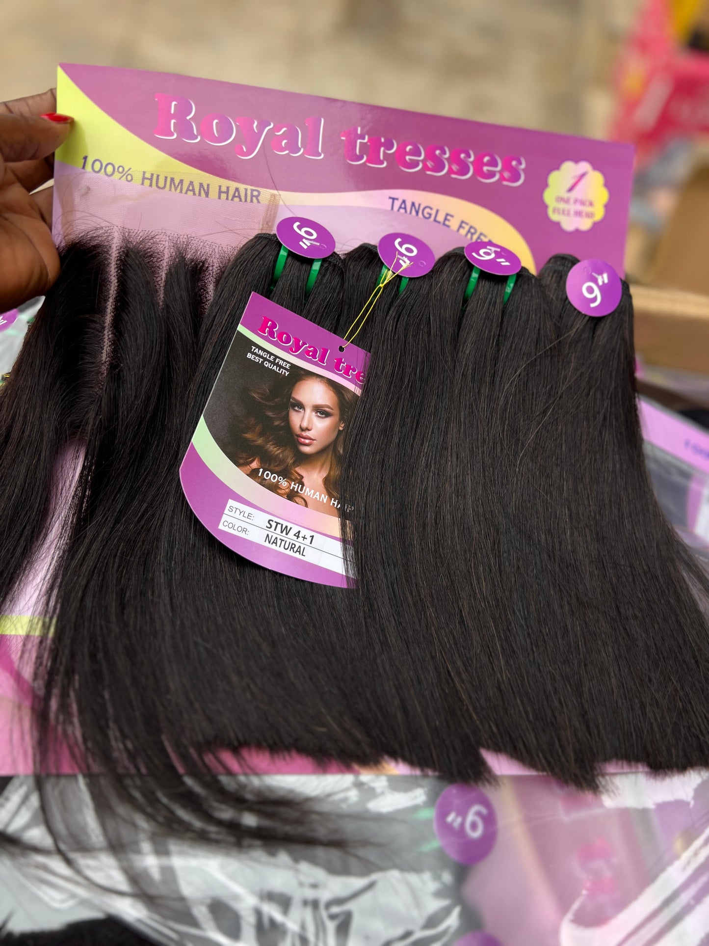 Royal Tresses dd with 4x4 9”