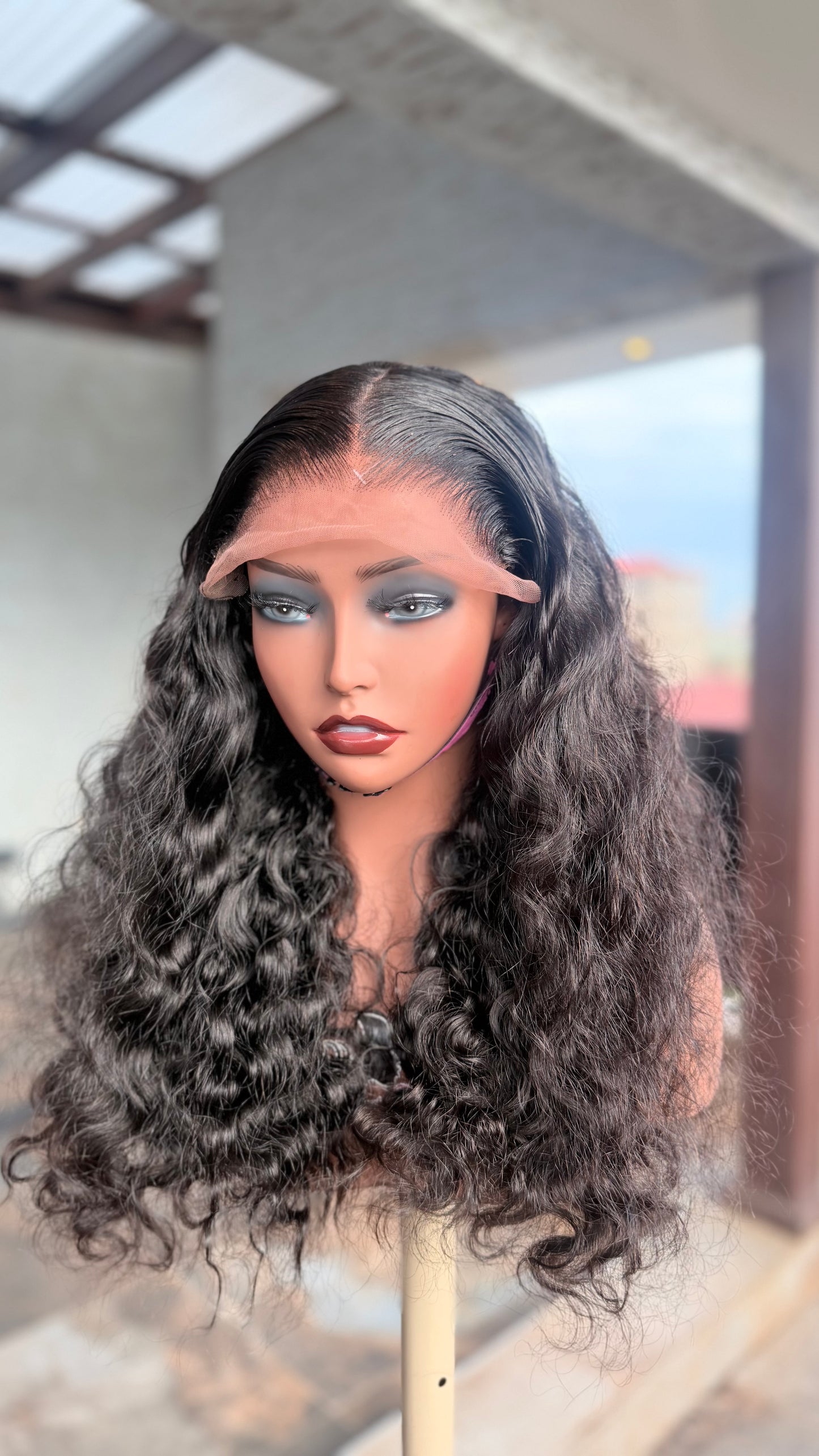 6x8 lace Raw Donor Loose Wave Wig – 100% Raw Human Hair | Luxury Natural Loose Wave Wig
