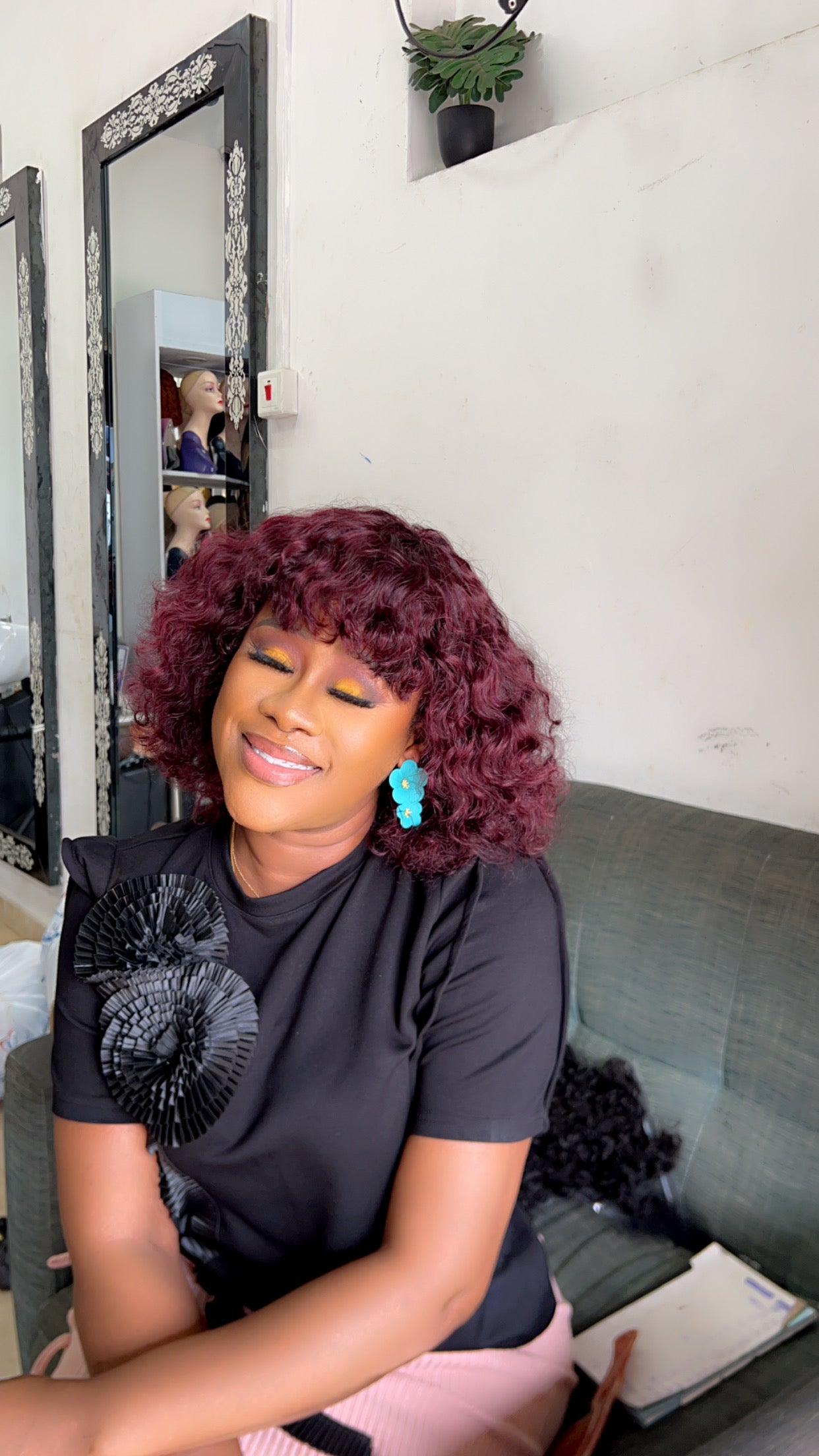 Omotola wig