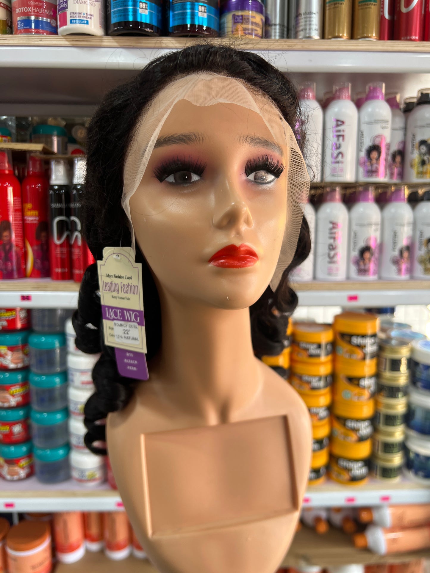 LF 13x4 SDD bouncy 22” wig unit