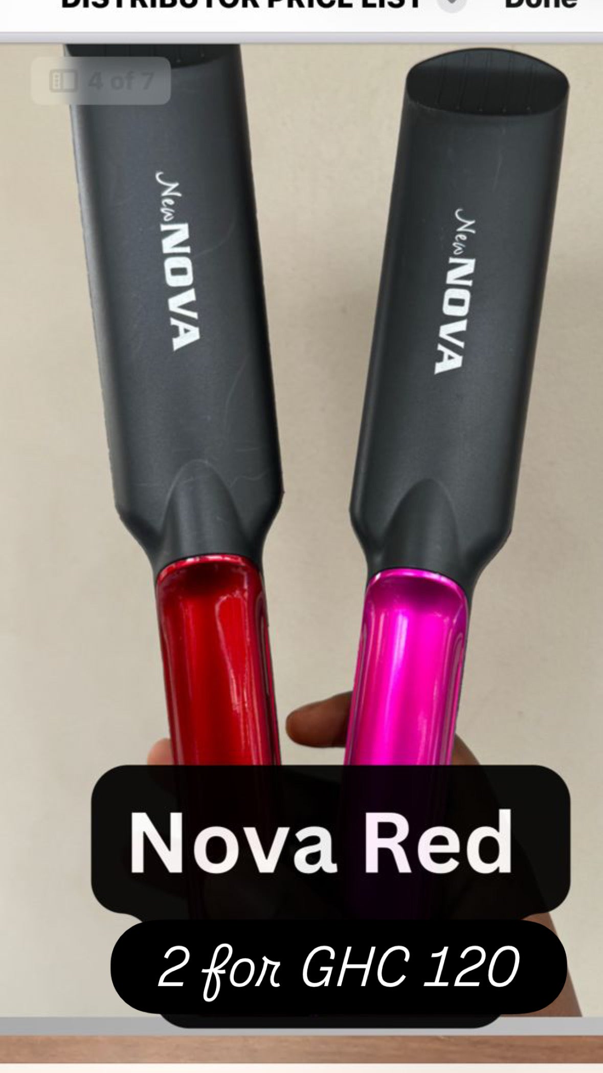 Buy 1 get 1 free Nova straightener