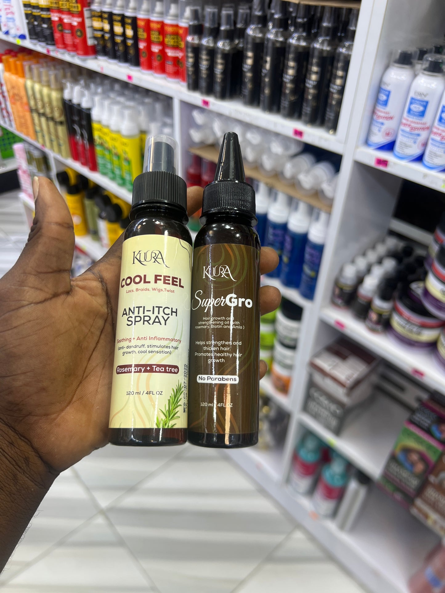 Kura hair maintenance products