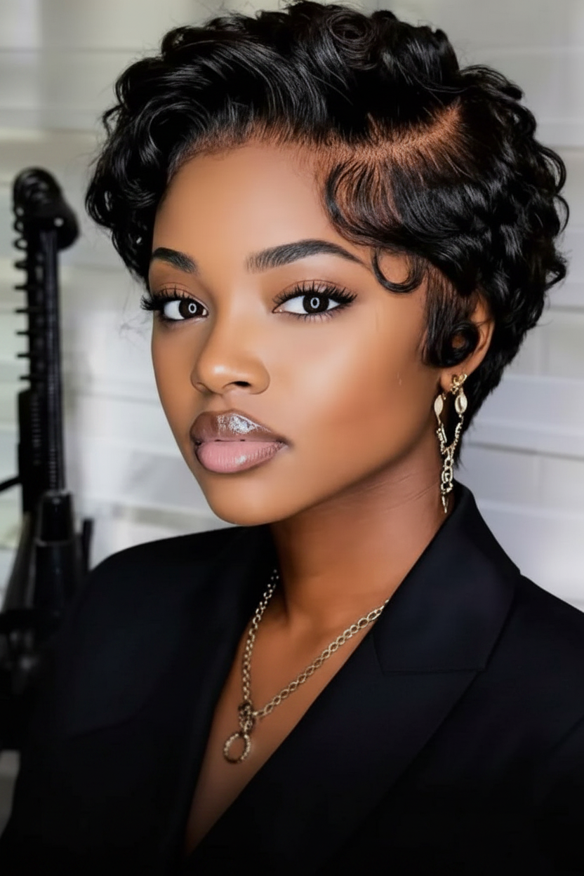 Super Styled Pixie Cut