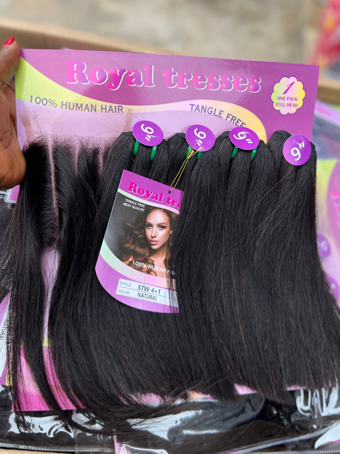 Royal Tresses dd with 4x4 9”