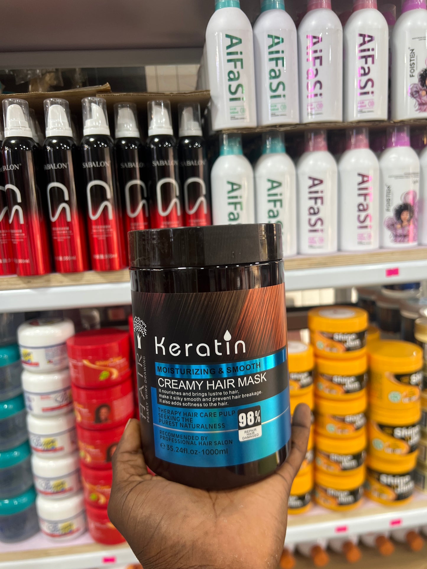 Keratin Creamy Hair Mask