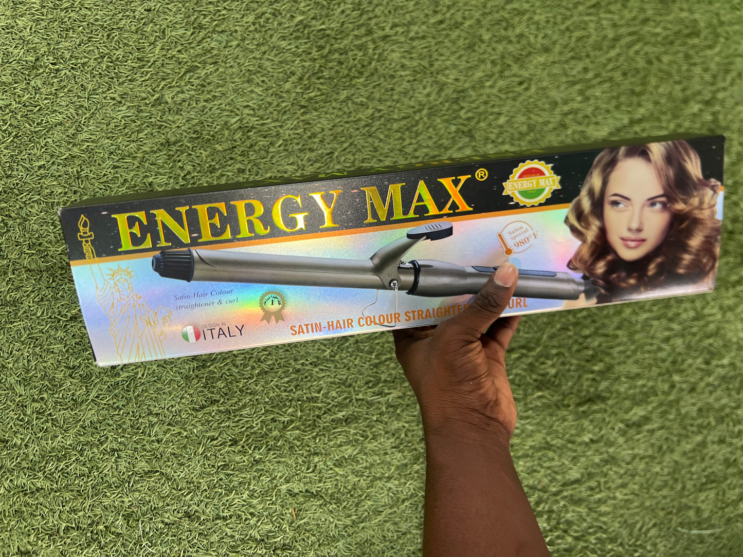 Energymax straightener and curler