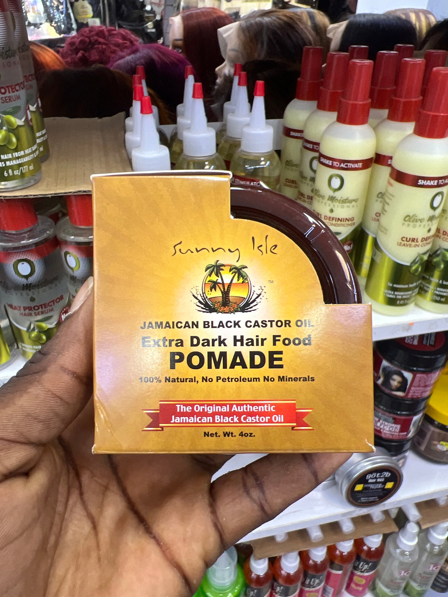 Sunny hair maintenance products