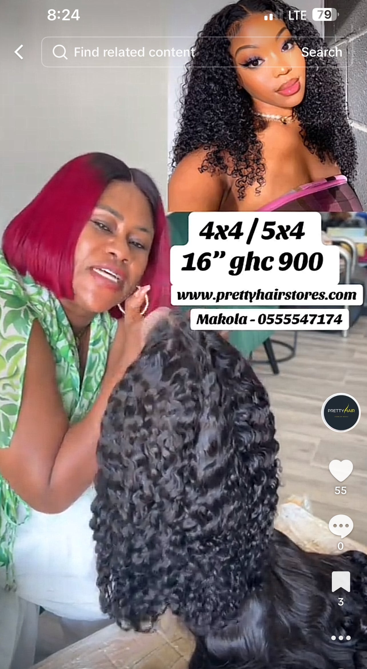 Sunshine dd curls closure wig