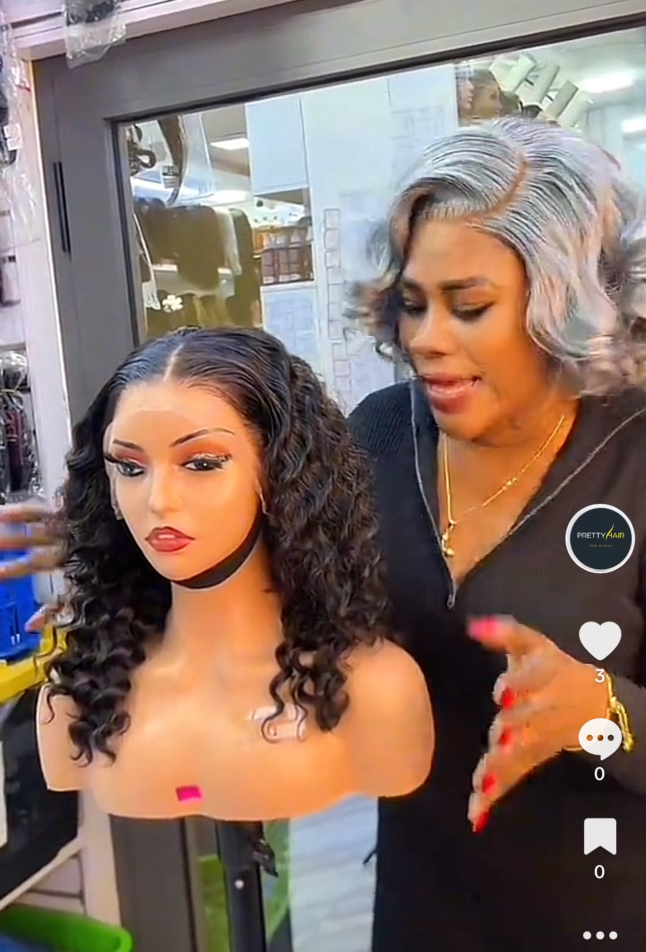 LL Wig Monica 13x4 Deepwave unit