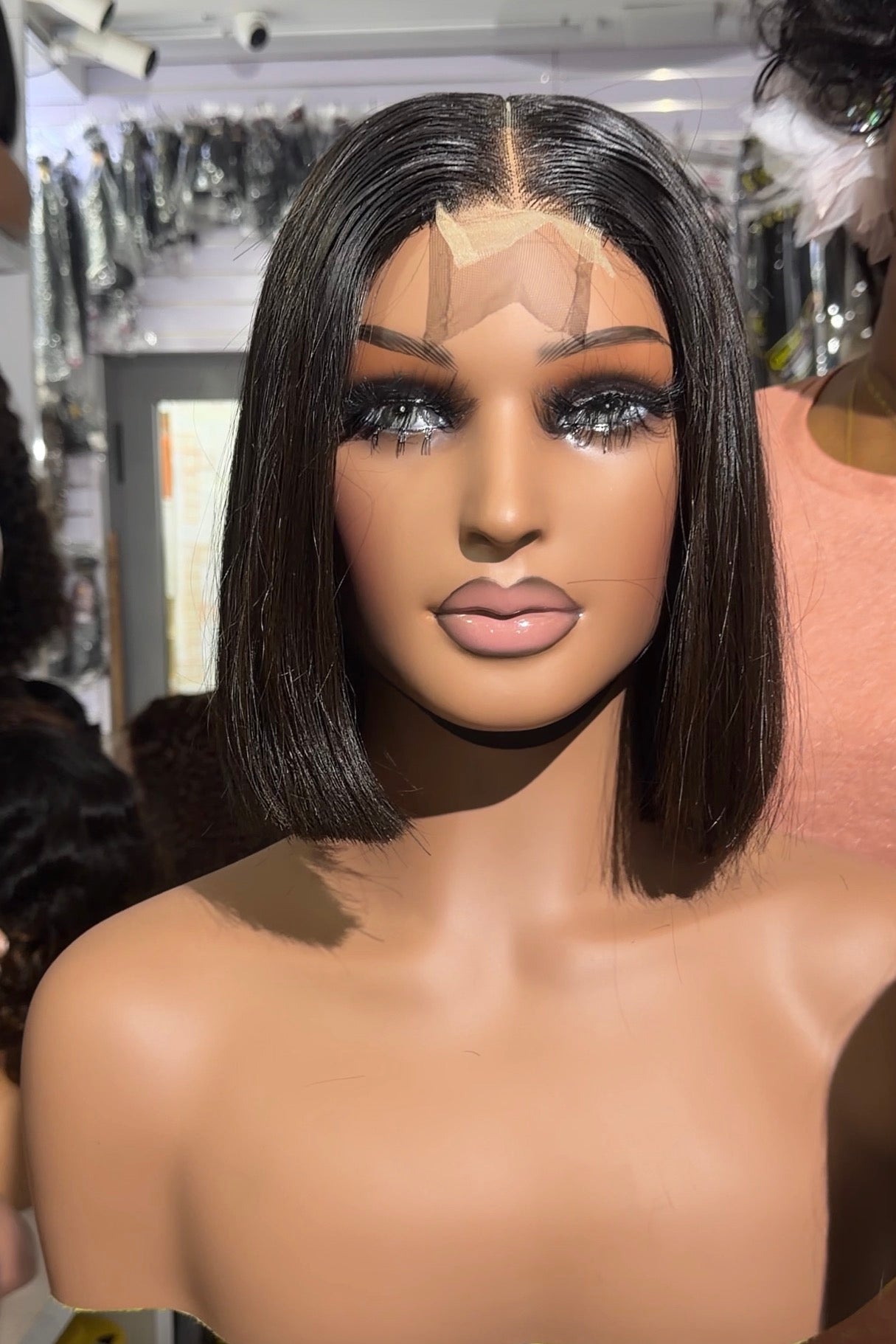 10” bone straight (2x6 lace)