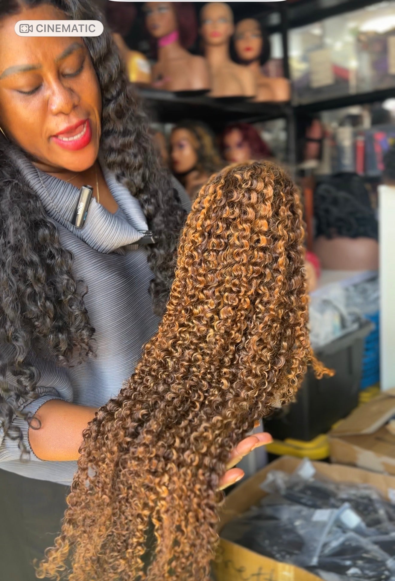 13x4 Human hair curly wig p4/30