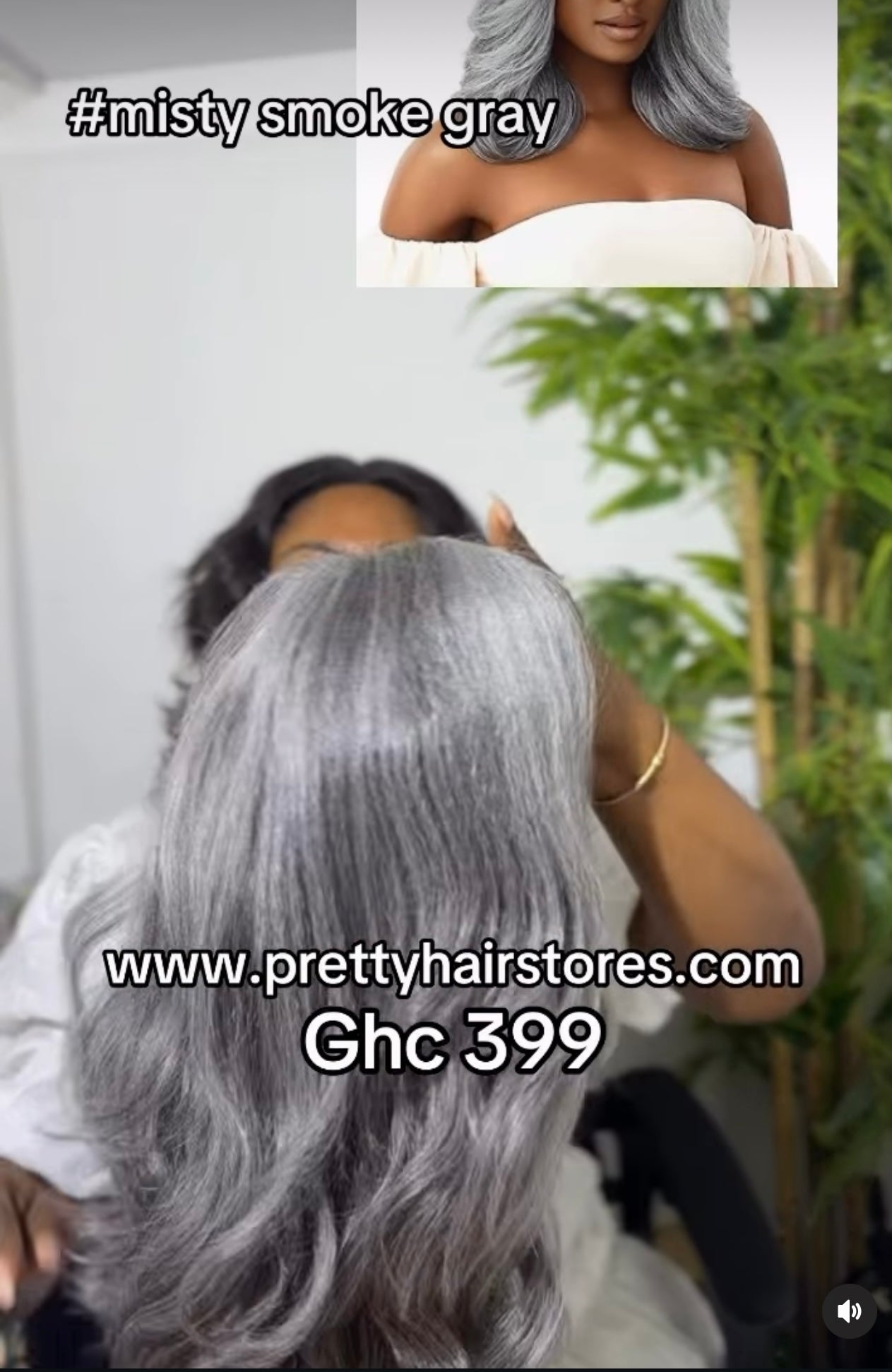 Outre Lace Neesha #mistysmokegray