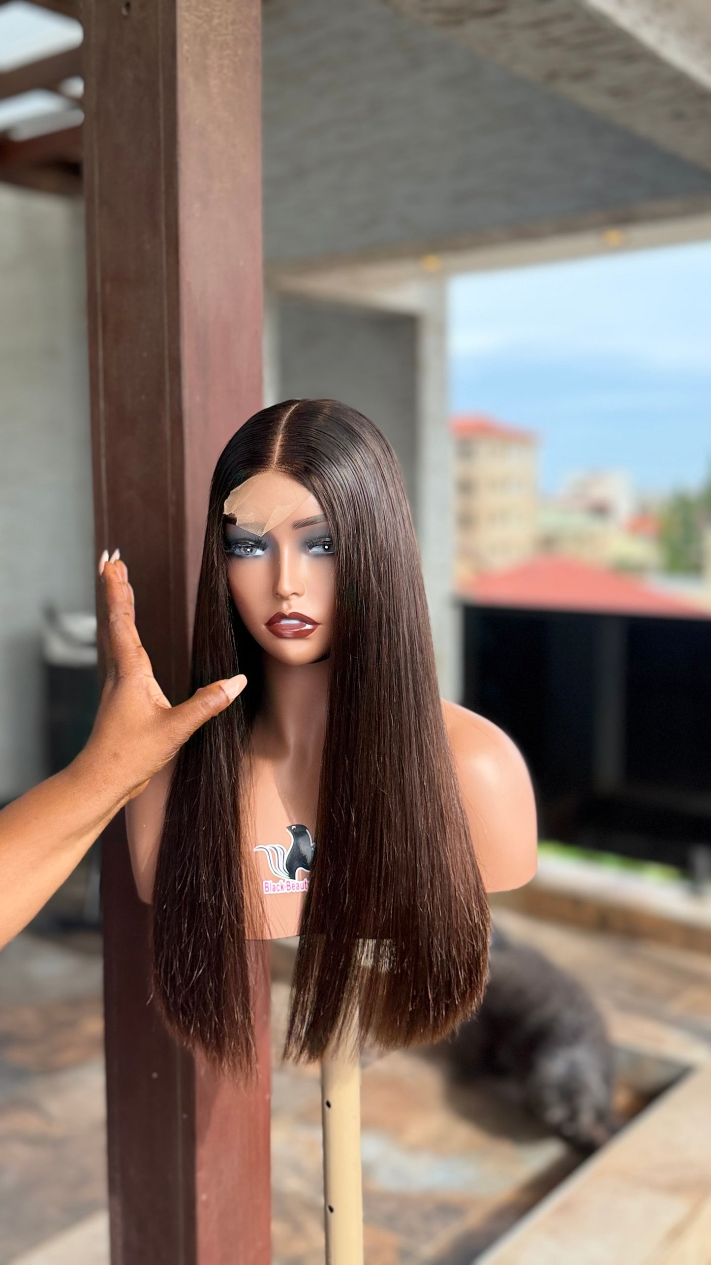 2×6 Donor Straight Wig – SDD Raw Donor Hair | Super Double Drawn Straight Wig