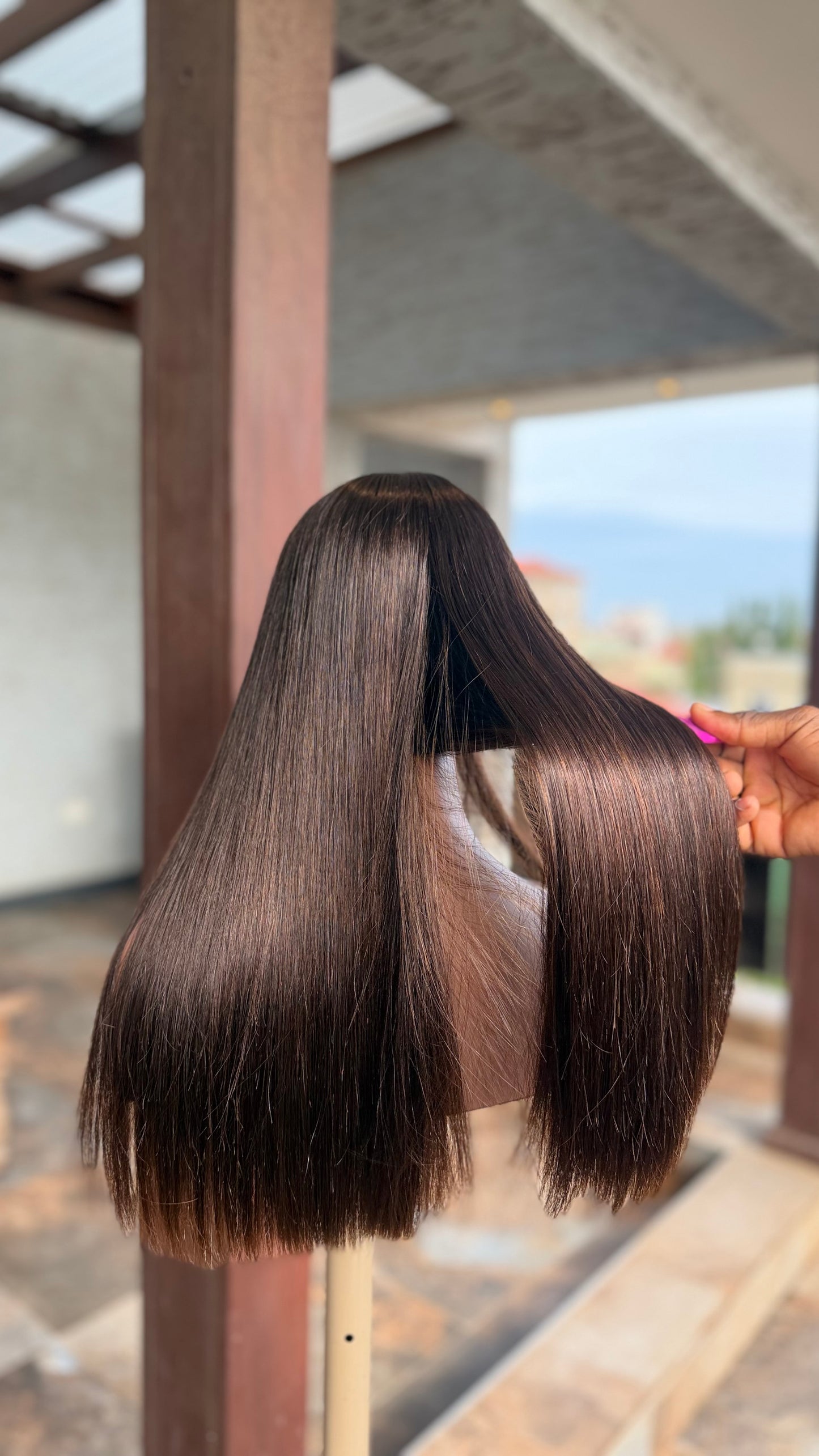 2×6 Donor Straight Wig – SDD Raw Donor Hair | Super Double Drawn Straight Wig