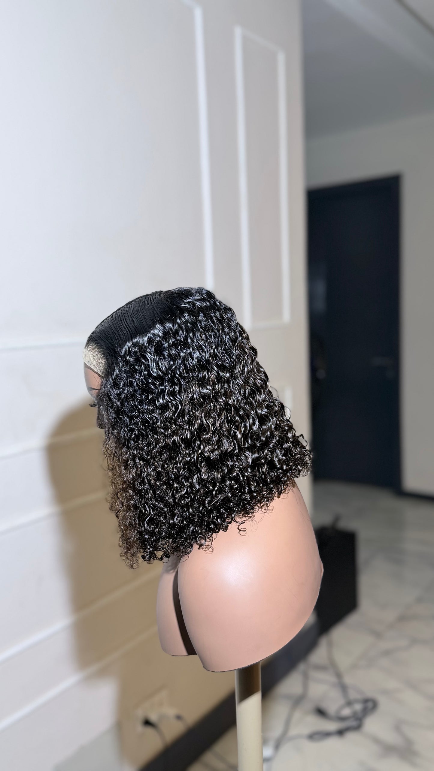 Bouclerette Curls 5×5 SDD Raw Hair Wig – Luxury Curly Lace Closure Wig