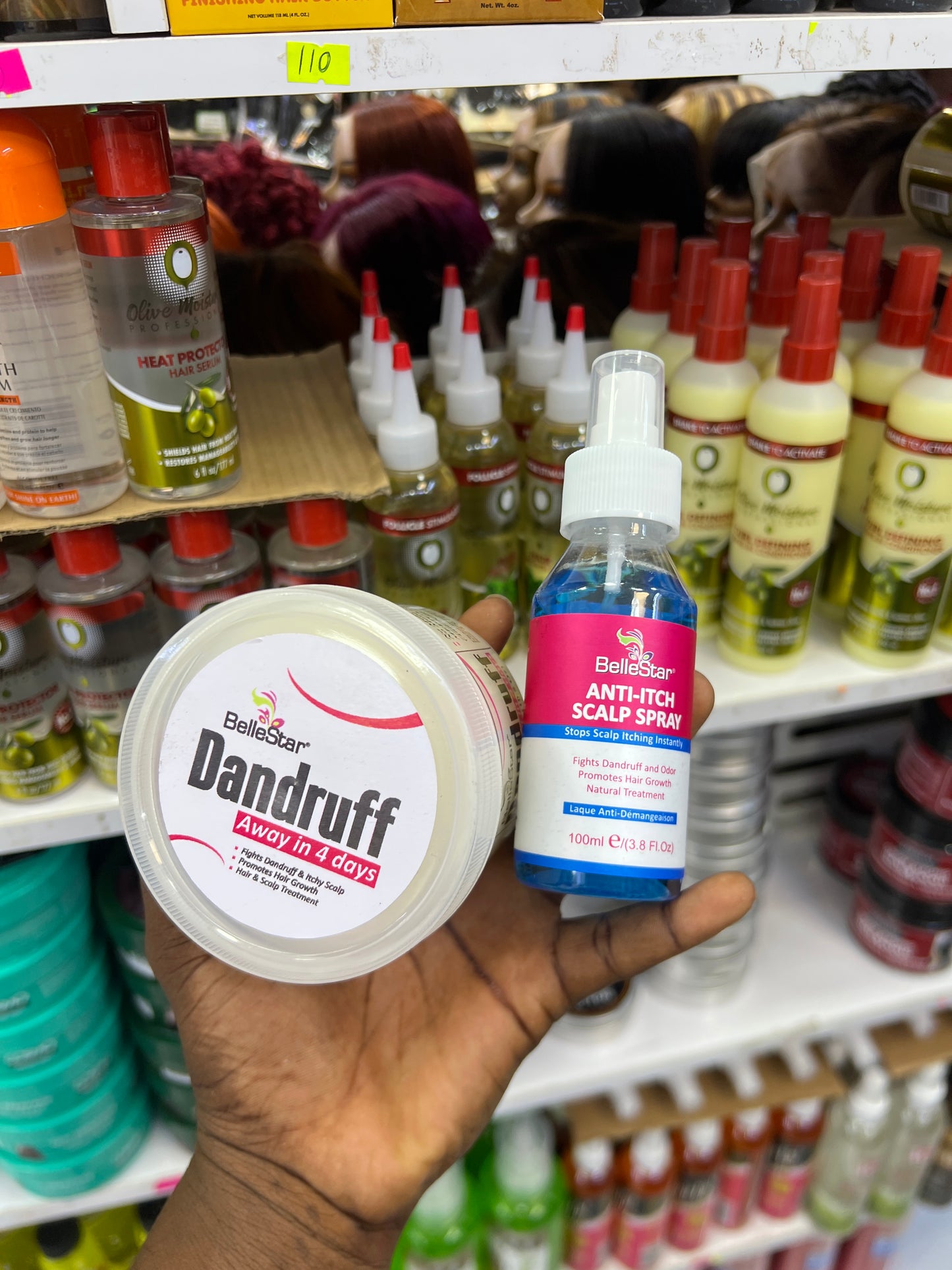 Belle Star hair maintenance products