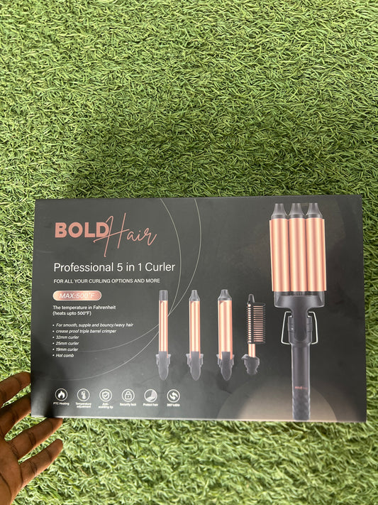 Bold 5 in 1 curler
