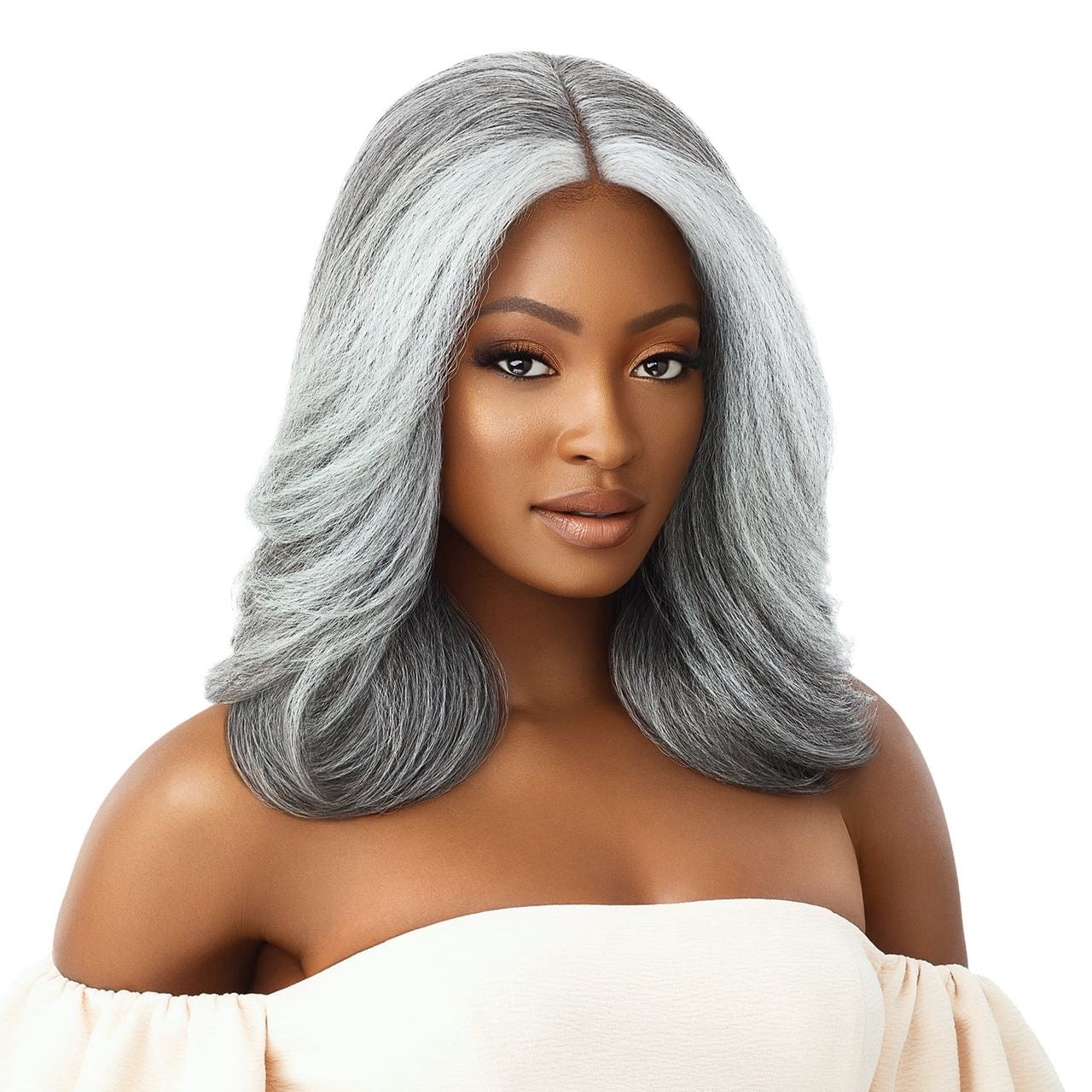 Outre Lace Neesha #mistysmokegray