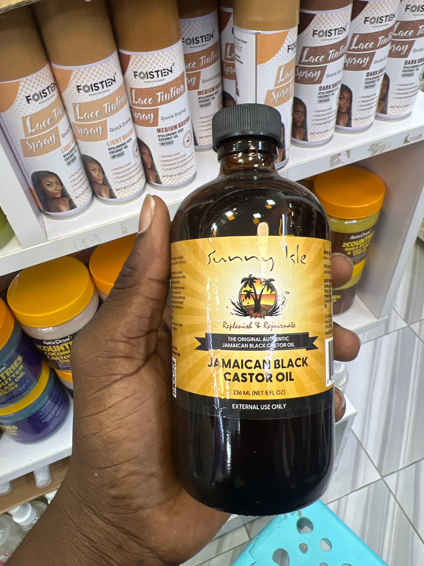 Sunny hair maintenance products