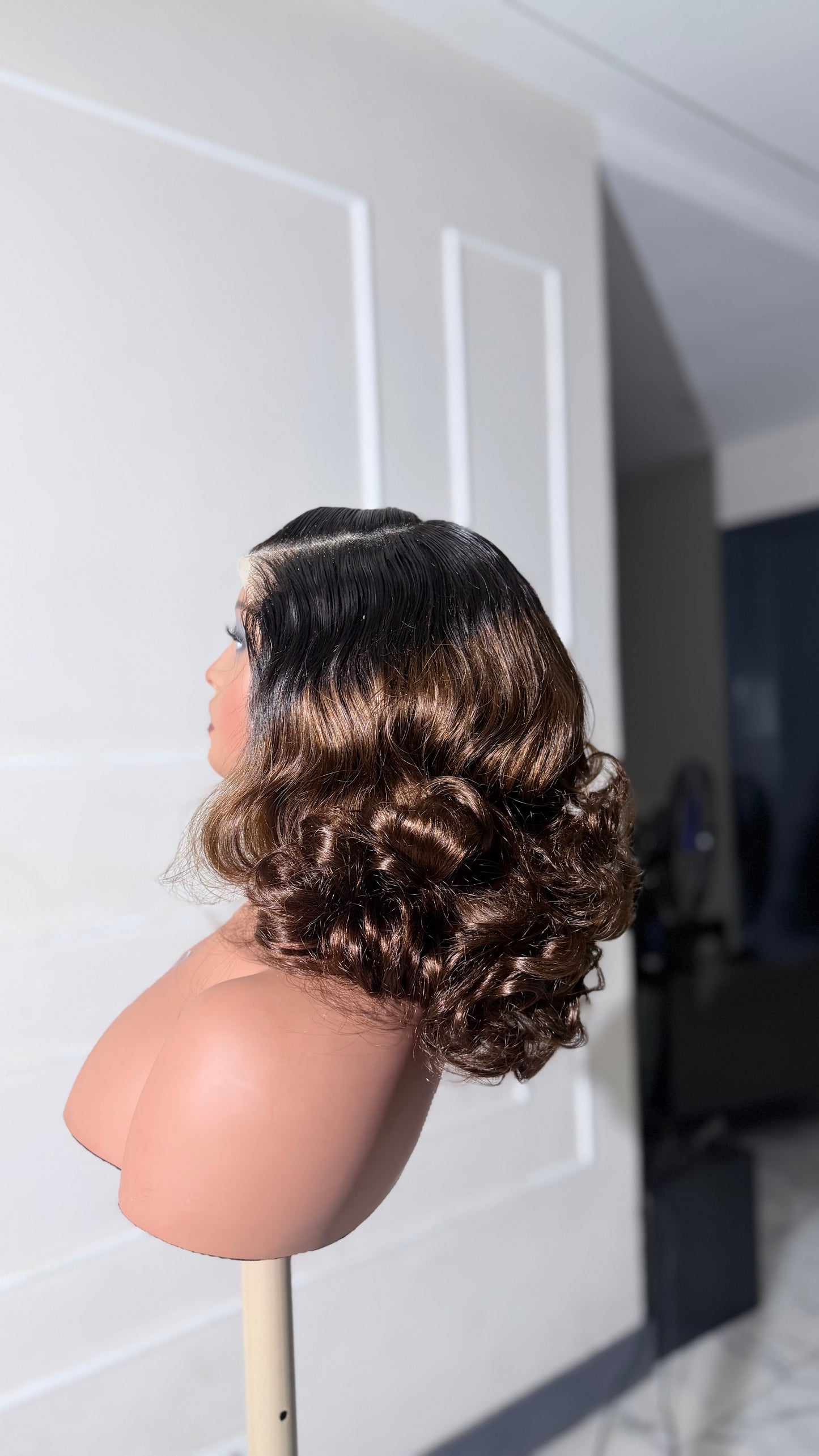 5×5 Black Beauty “La Reine” Raw Hair Wig – Luxury Human Hair Lace Closure Wig