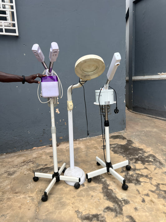 3 Facial set ( steamer and magnifying lense)