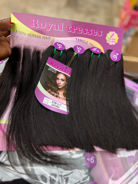 Royal Tresses dd with 4x4  9”