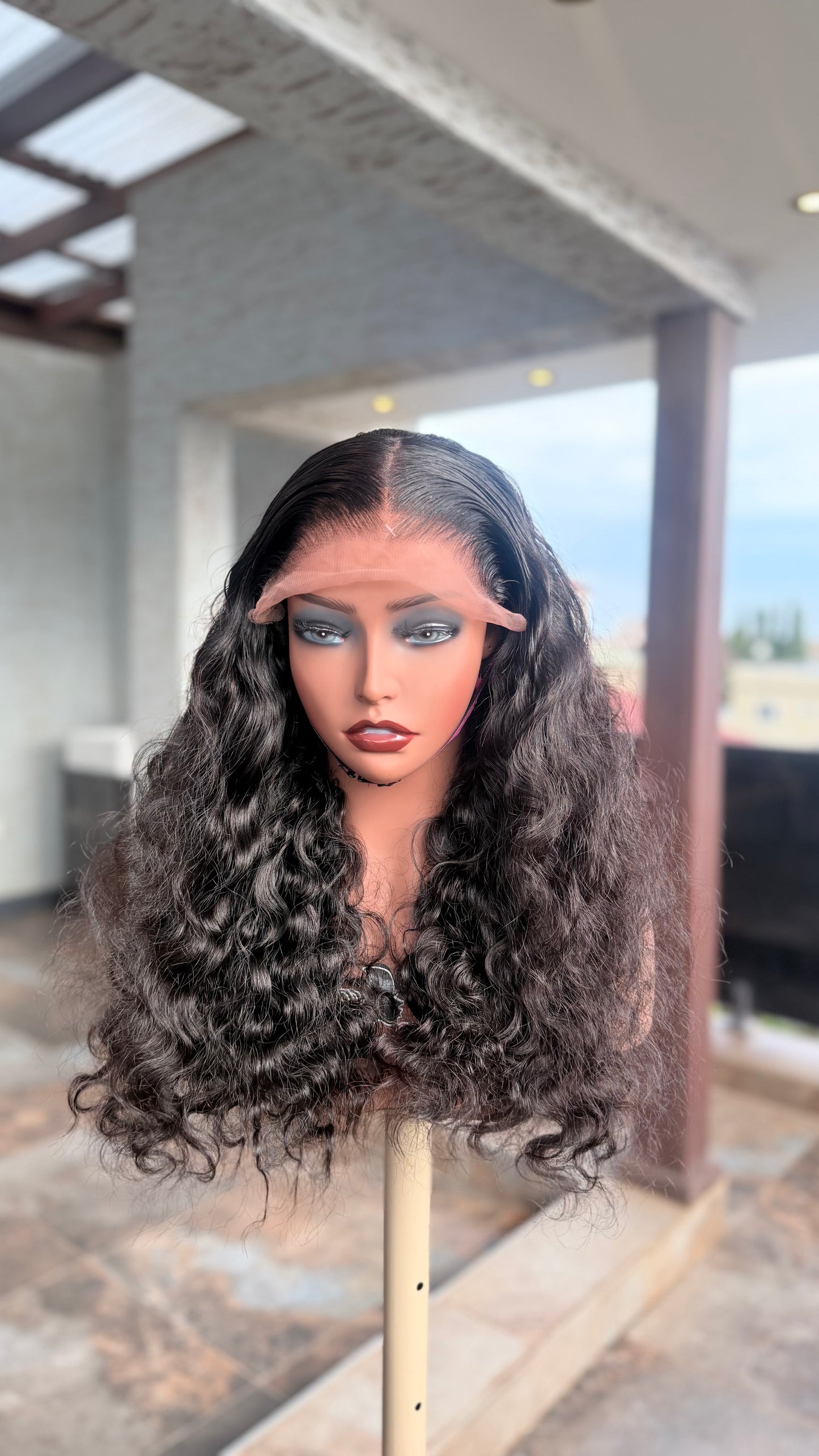 6x8 lace Raw Donor Loose Wave Wig – 100% Raw Human Hair | Luxury Natural Loose Wave Wig