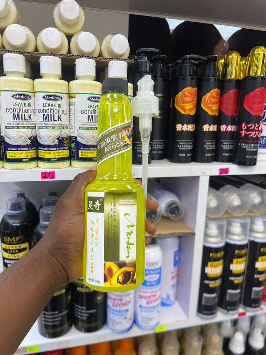 Avocado styling gel