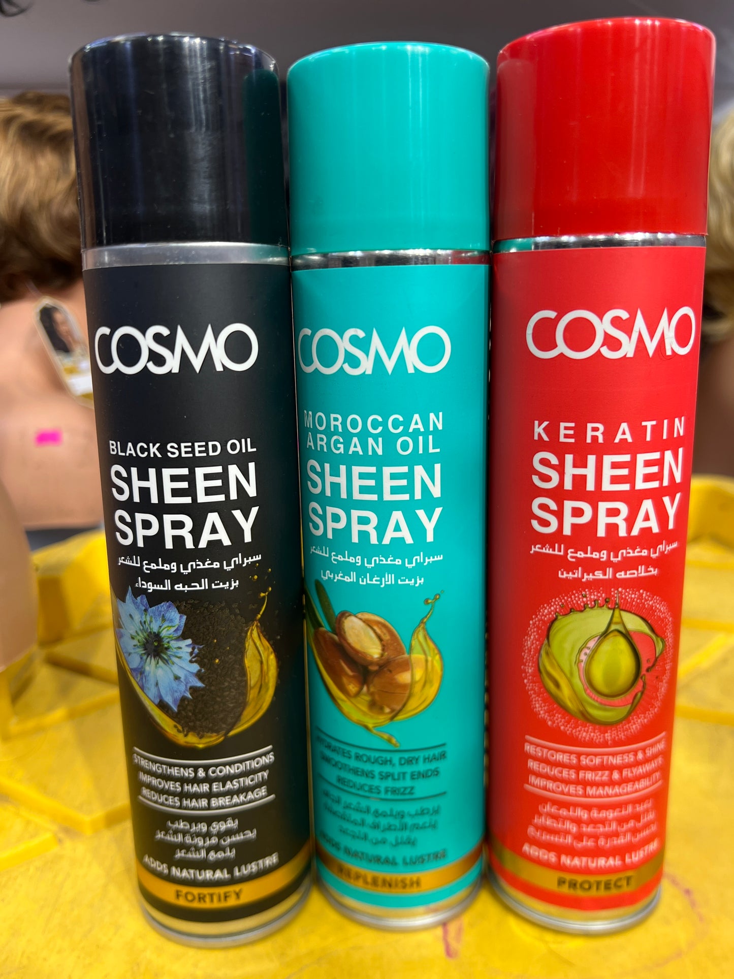 Cosmo sheen spray