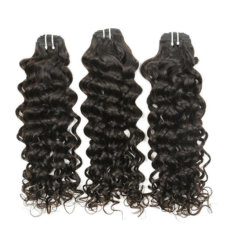 Pixie deep Curls #1B + 5x5 Closure