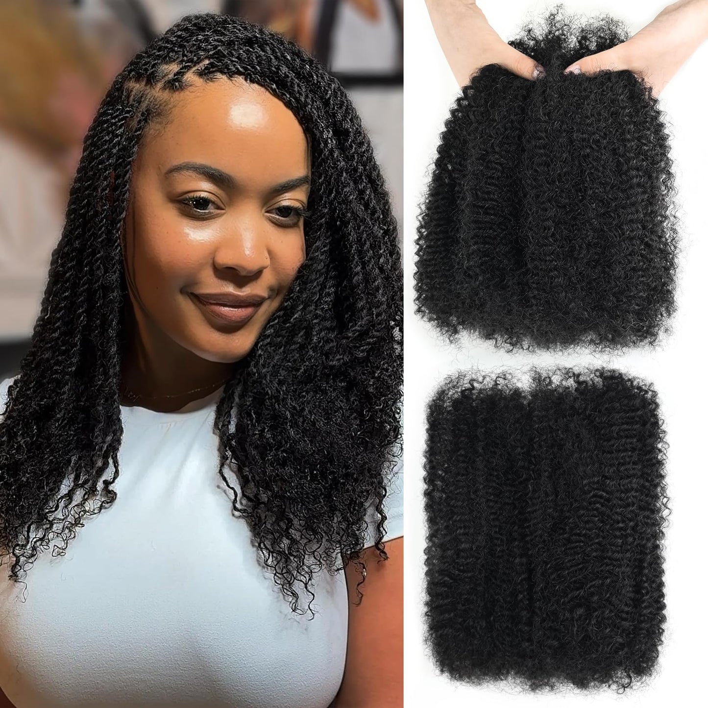 Afro Human Hair Kinky