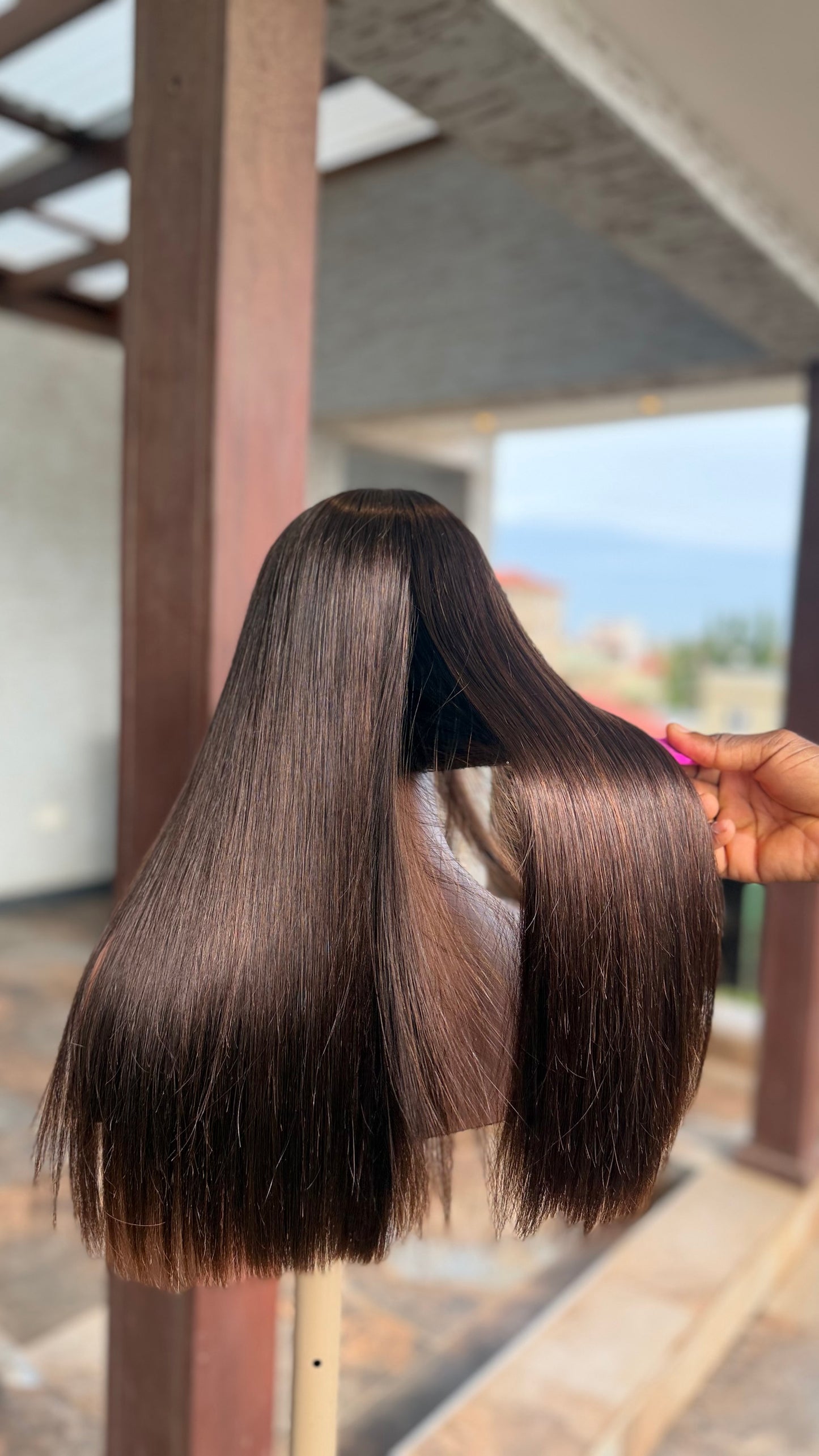 2×6 Donor Straight Wig – SDD Raw Donor Hair | Super Double Drawn Straight Wig