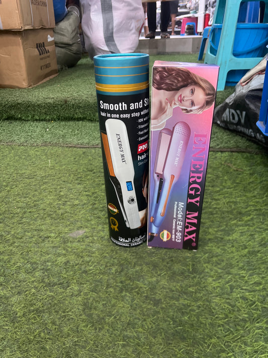 Energymax straightener and curler