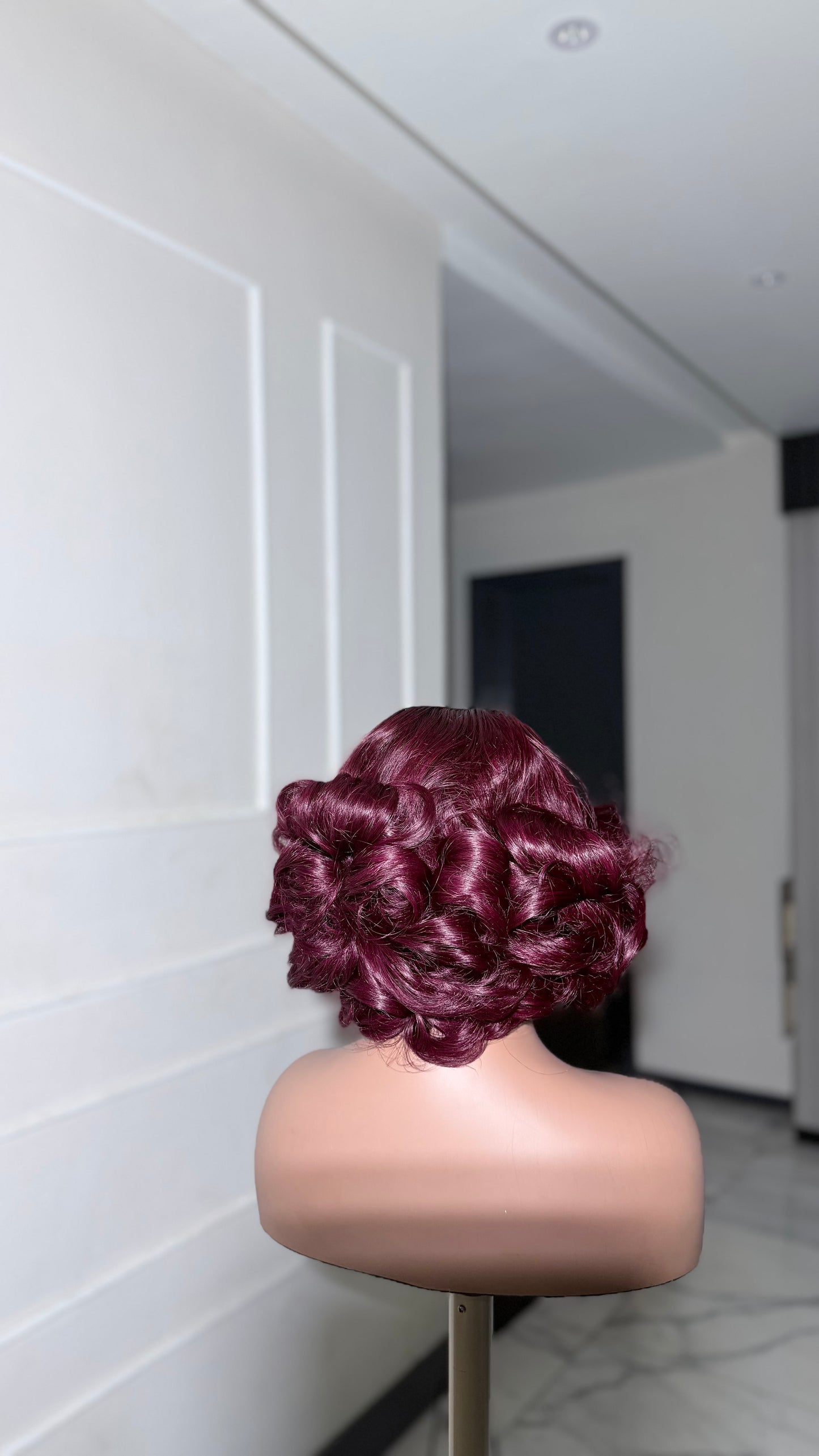 Black Beauty La Reine 4x4 Lace Wig – Luxury Curly Human Hair Wig