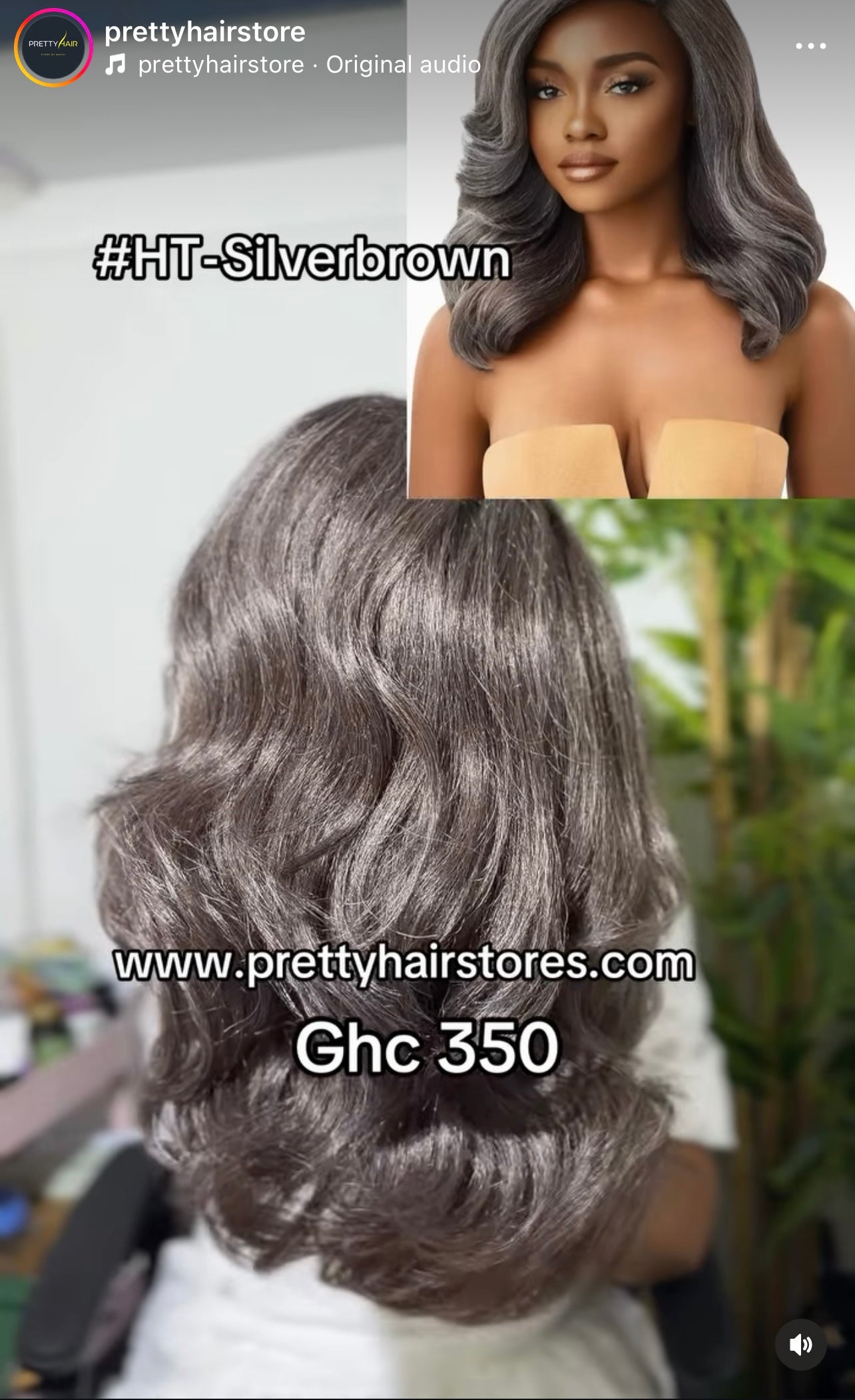 Outre Lace Neesha #HT-Silverbrown
