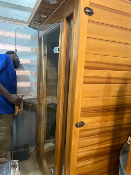 Sauna for spa