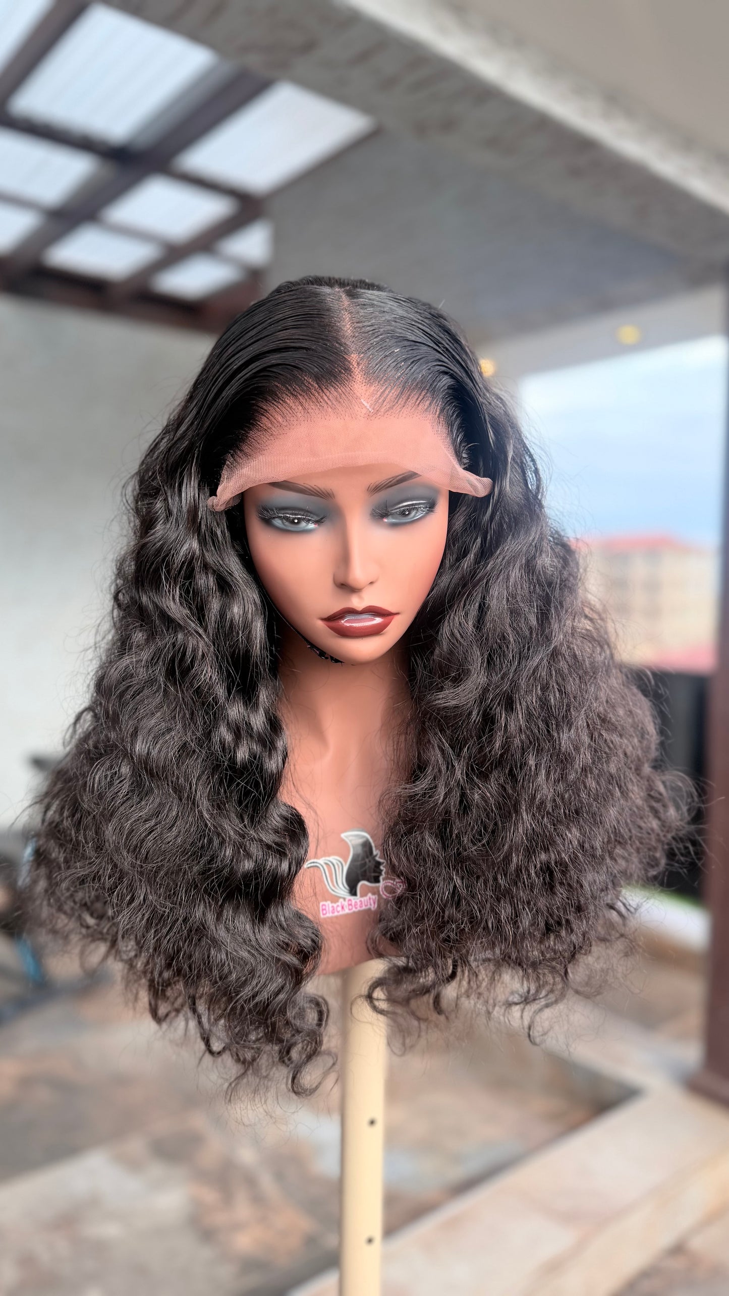 6x8 lace Raw Donor Loose Wave Wig – 100% Raw Human Hair | Luxury Natural Loose Wave Wig