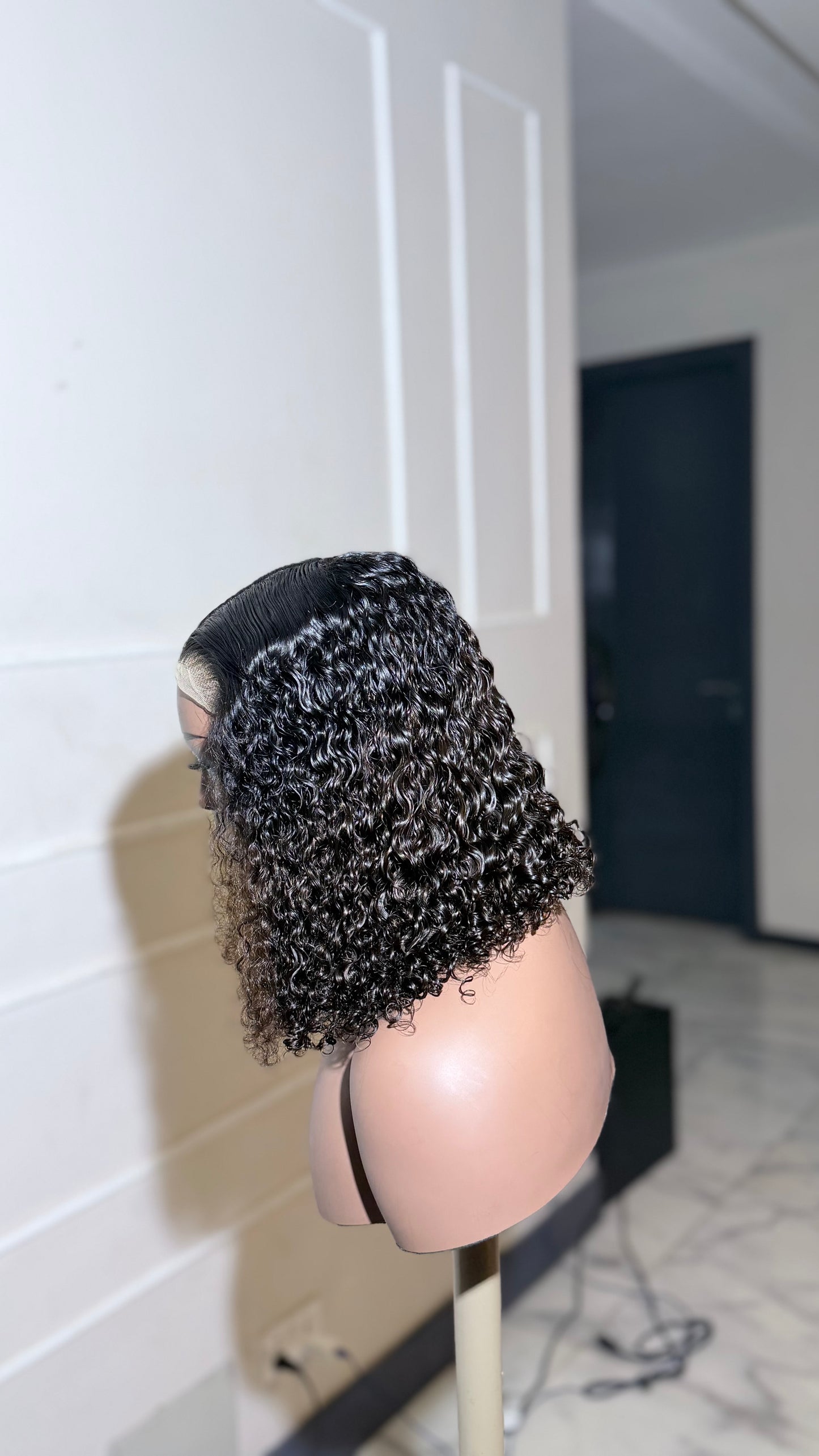 Bouclerette Curls 5×5 SDD Raw Hair Wig – Luxury Curly Lace Closure Wig