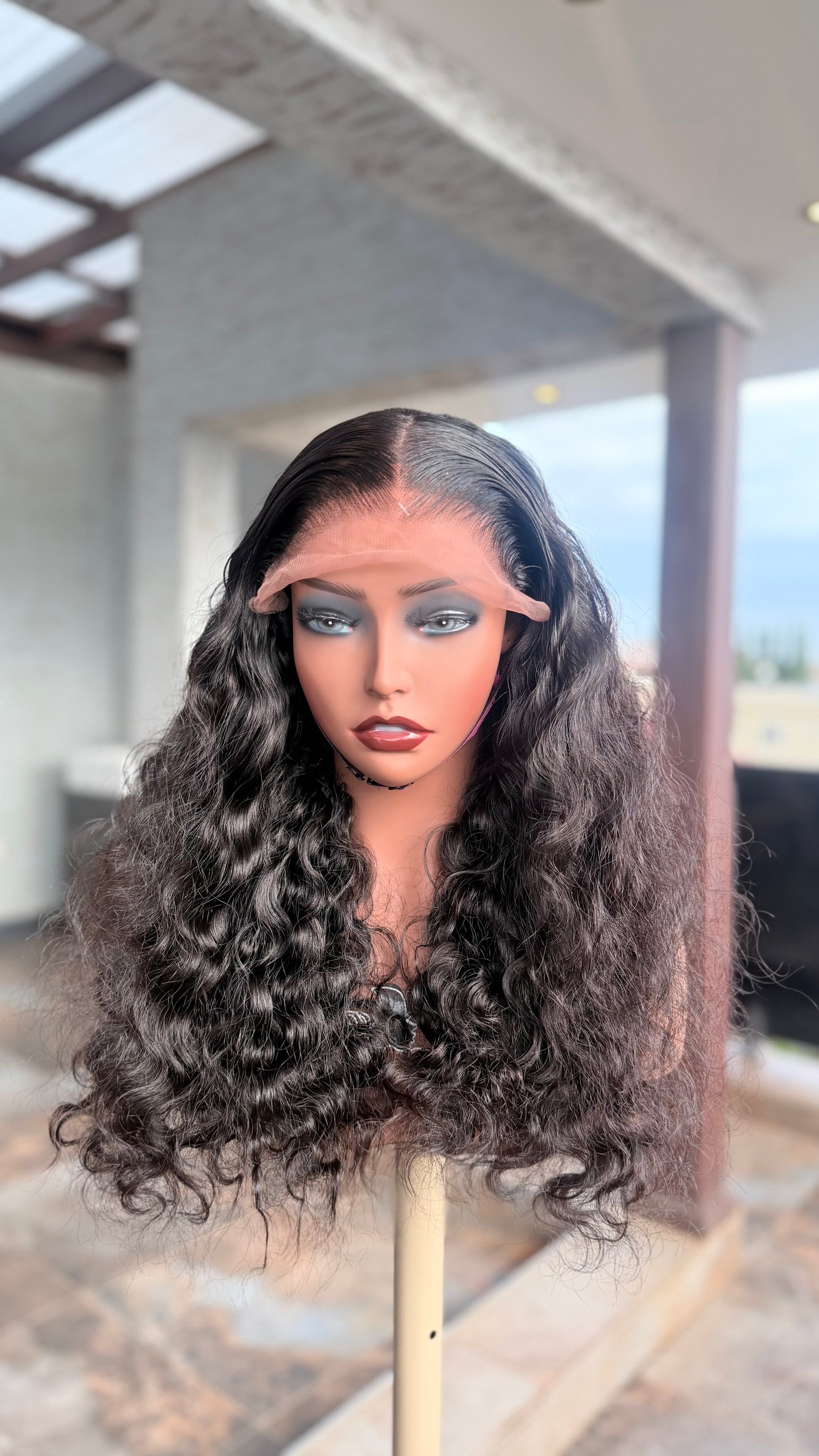 6x8 lace Raw Donor Loose Wave Wig – 100% Raw Human Hair | Luxury Natural Loose Wave Wig