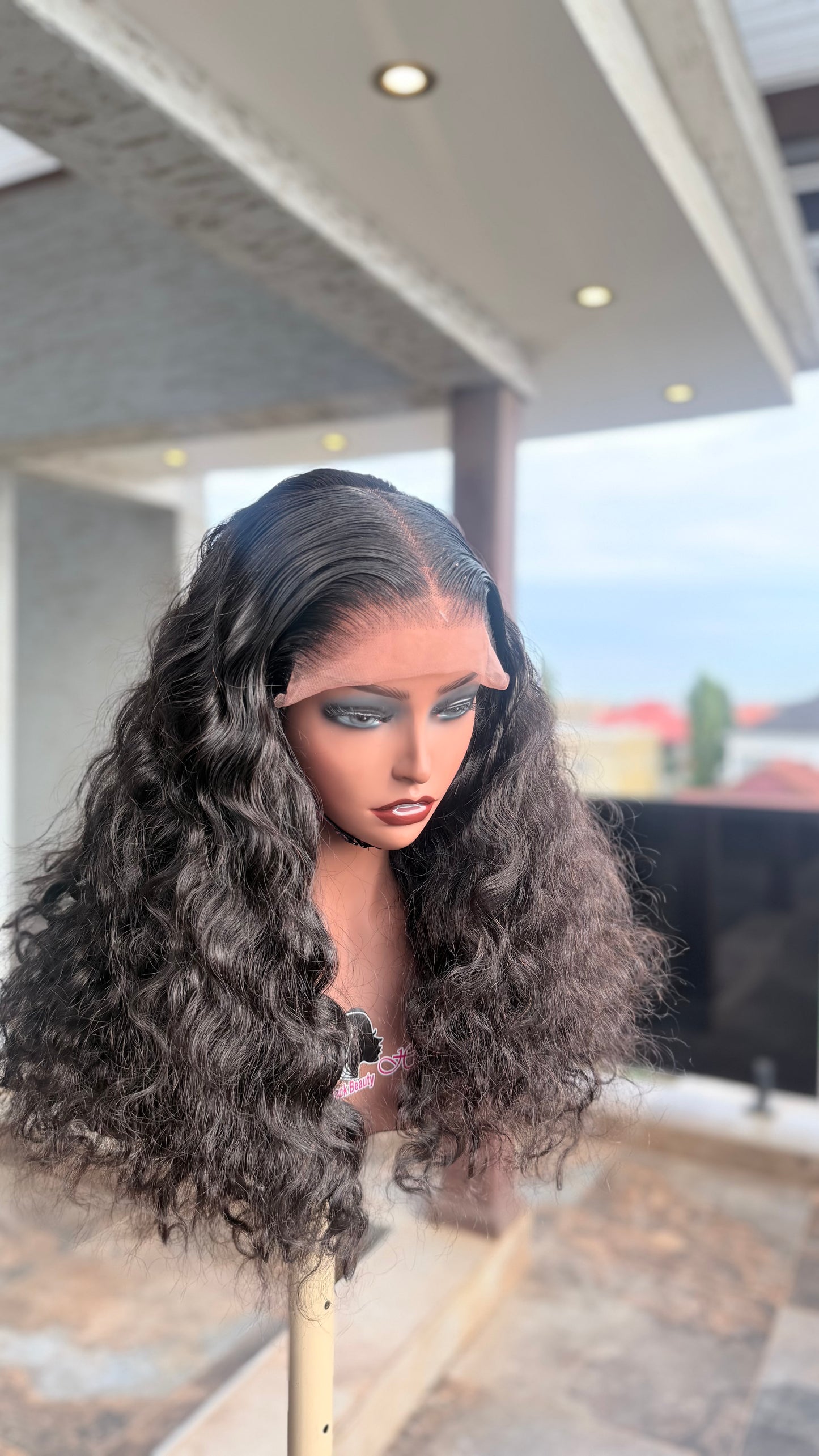 6x8 lace Raw Donor Loose Wave Wig – 100% Raw Human Hair | Luxury Natural Loose Wave Wig