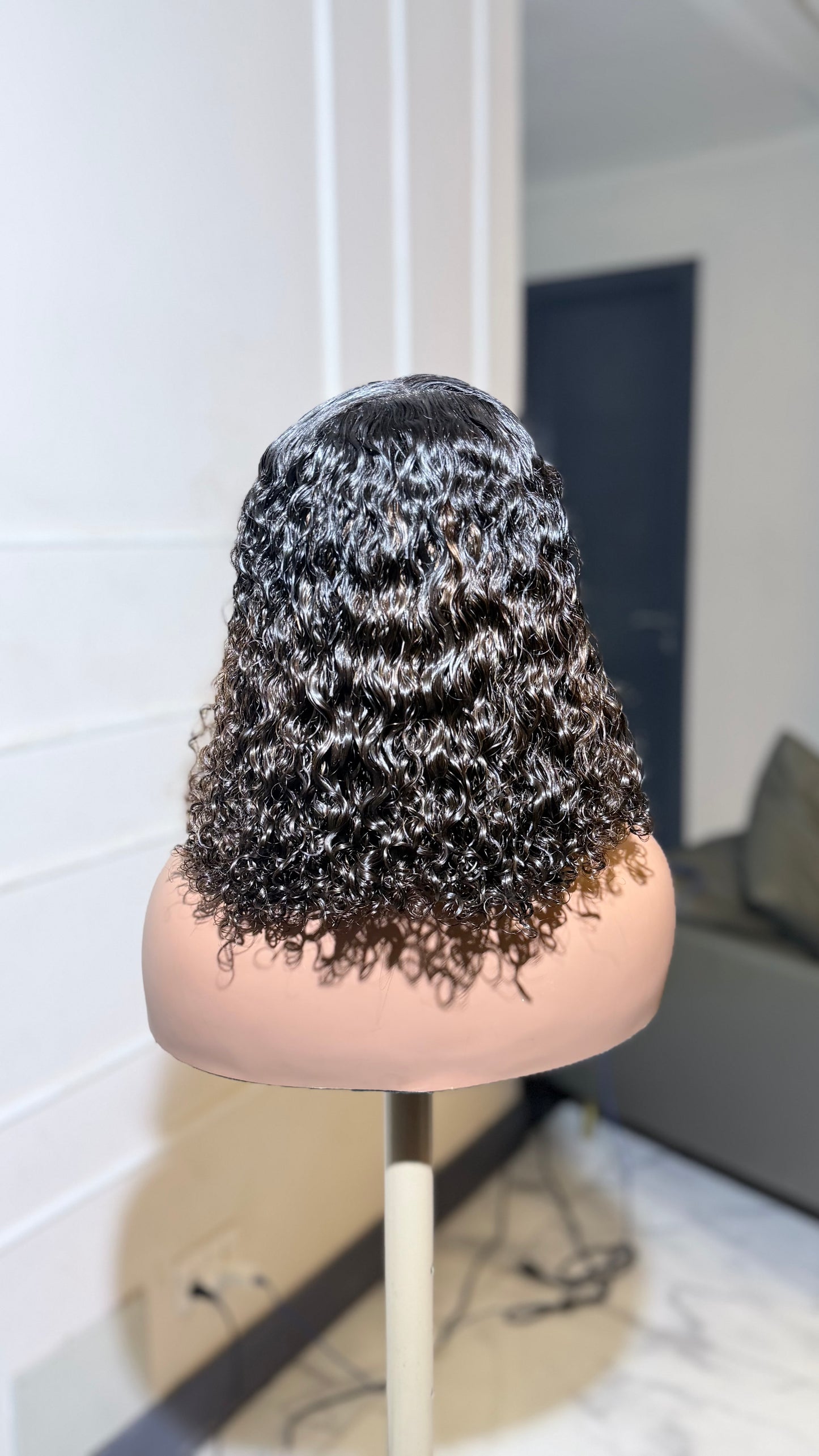 Bouclerette Curls 5×5 SDD Raw Hair Wig – Luxury Curly Lace Closure Wig