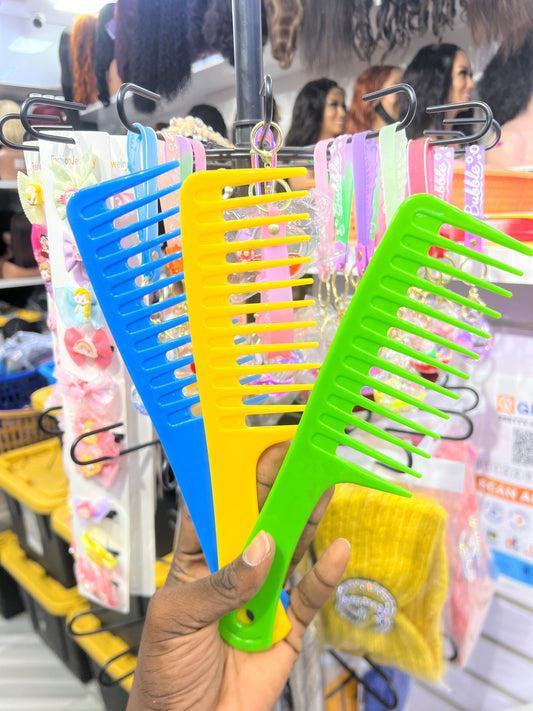 Wide tooth comb