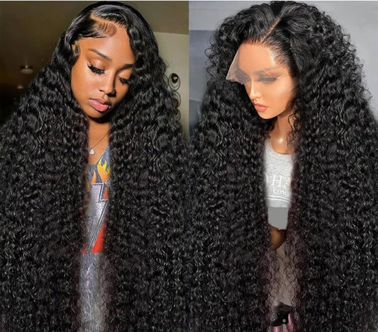 Okaylaa 13x6 water wave curls wig