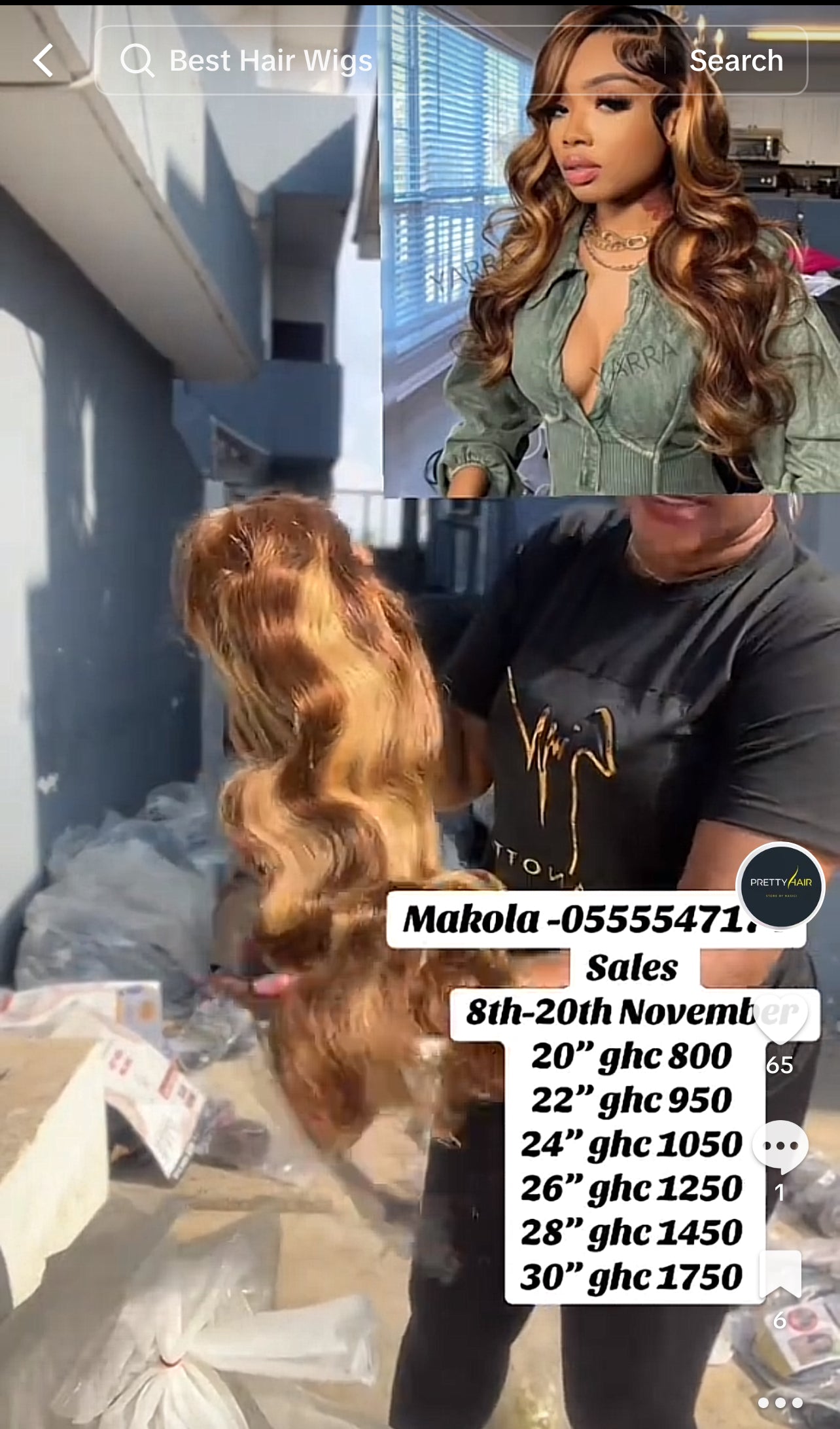 PL 13x4 Highlights Stw/Bodywave wig