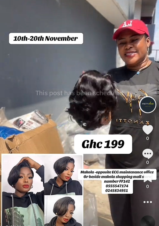 Tiwa 4x4 pixie cut wig