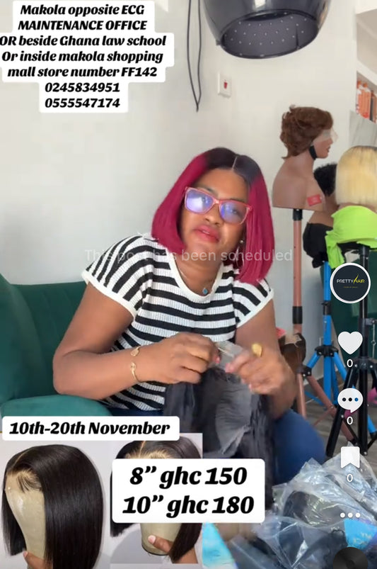 My Choice 4x4 bob wig