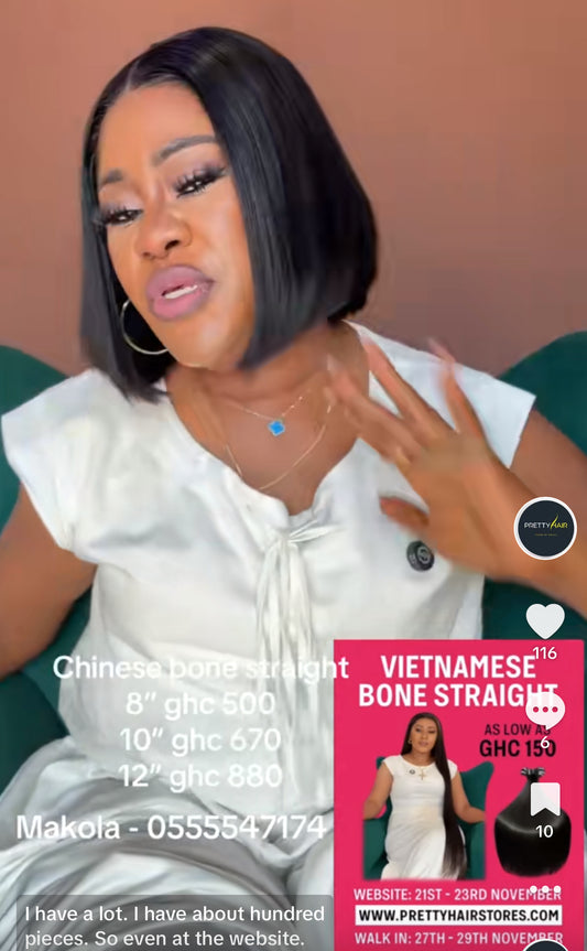 Raw Chinese bone straight 4x4 wig