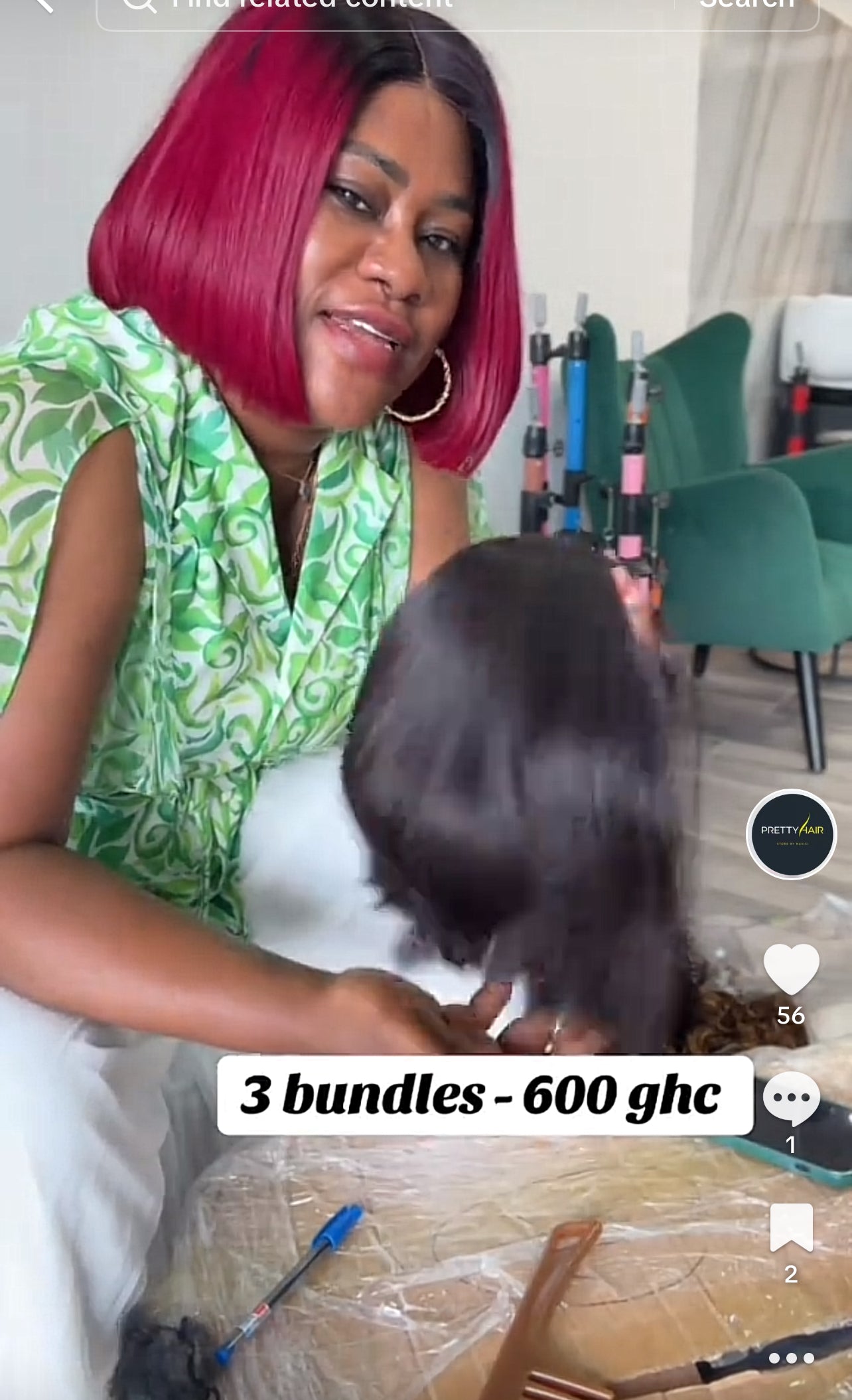 Dollar straight (3bundles set)