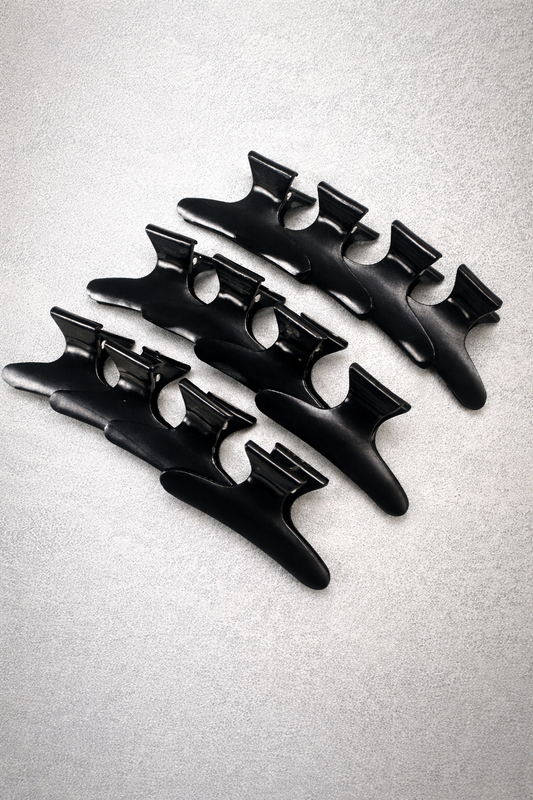 Professional Butterfly Hair Clips Set – Strong Sectioning Clips for Styling, Wig Making & Hairdressing