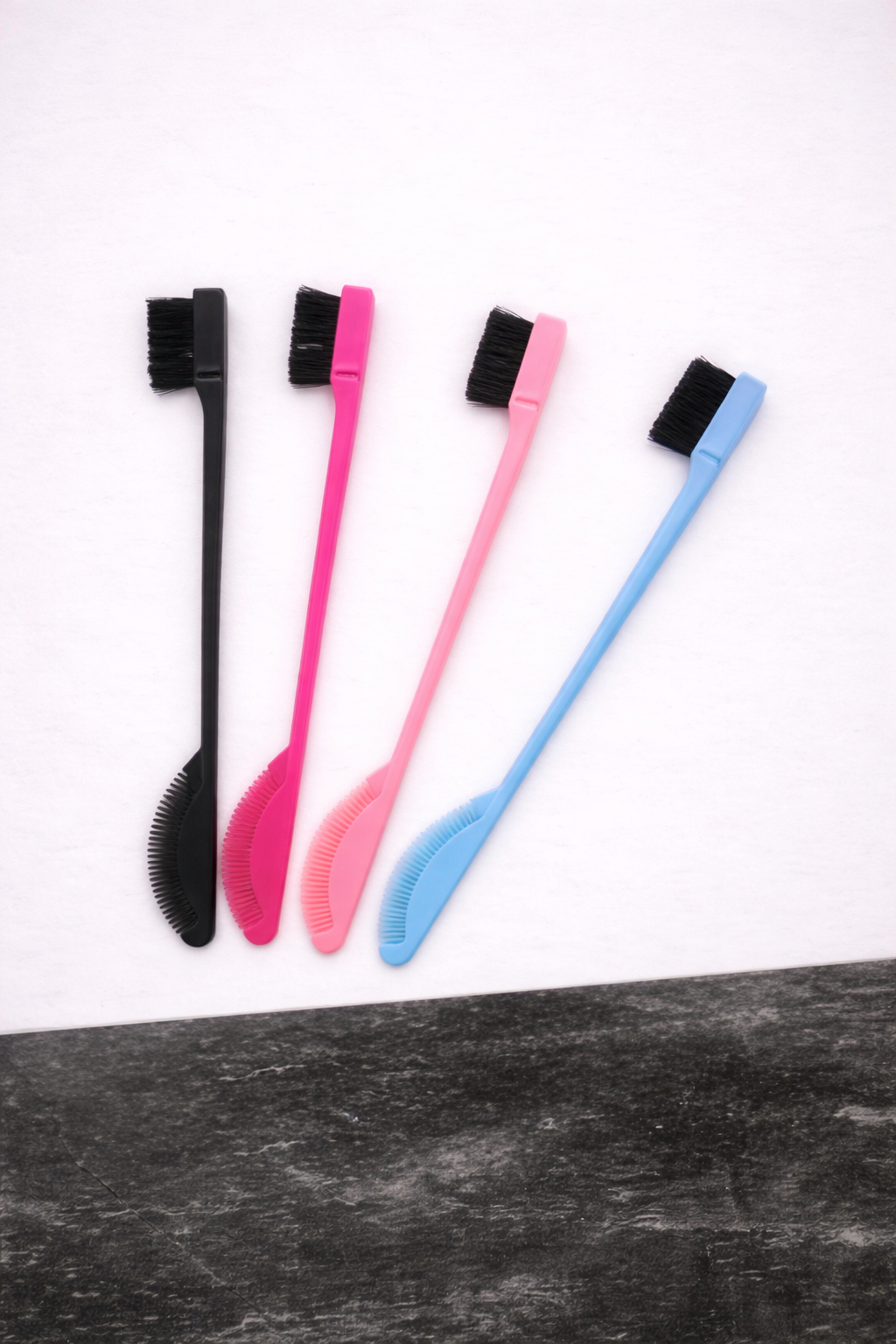 Edge Control Brush & Comb – Multipurpose Edge Styling Brush for Baby Hair and Hairline Styling